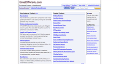 Desktop Screenshot of greatoffers4u.com